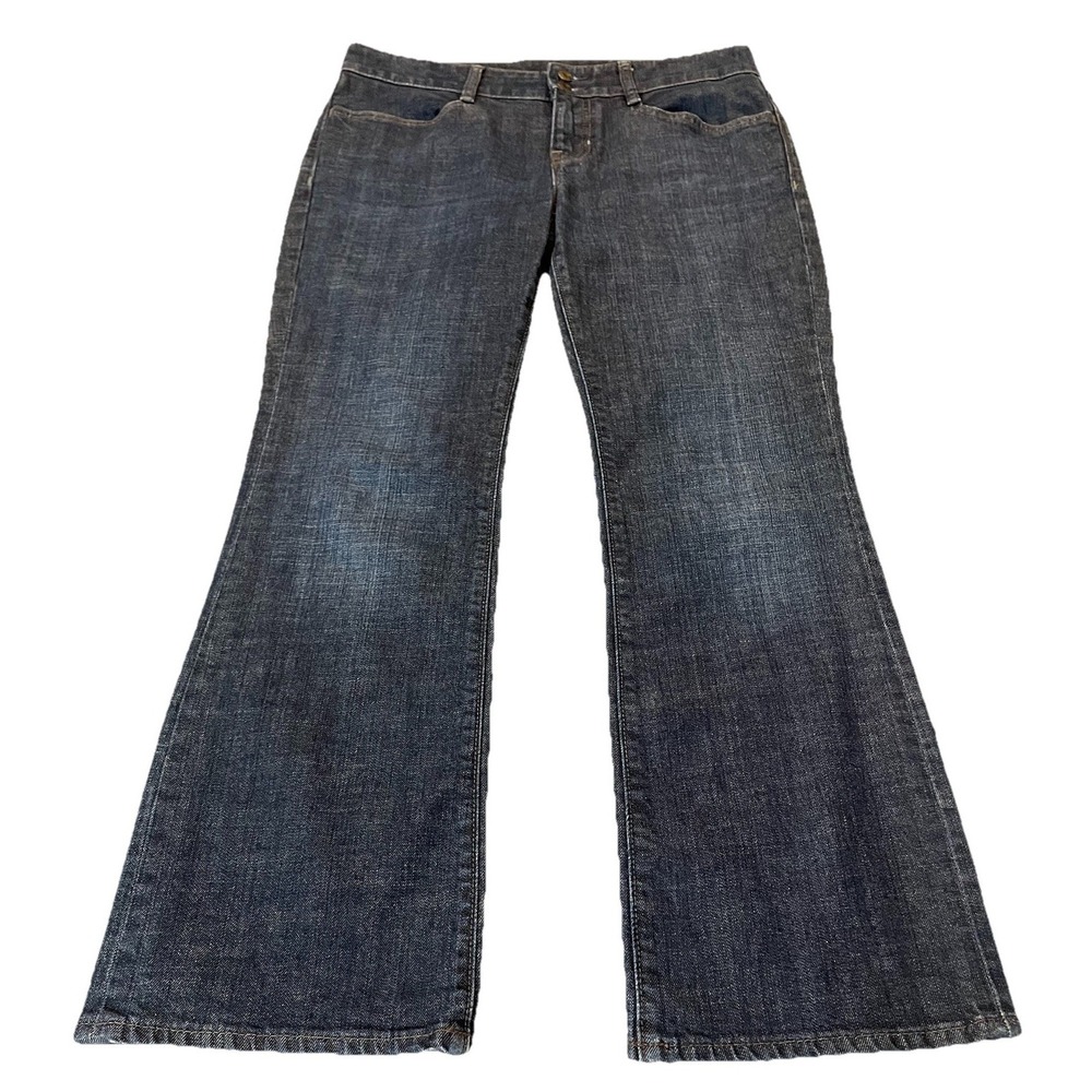 Vtg 70s Gap Curvy Jeans Womens Sz 6 Blue Denim Bootcut Cowboy Made In Hong Kong